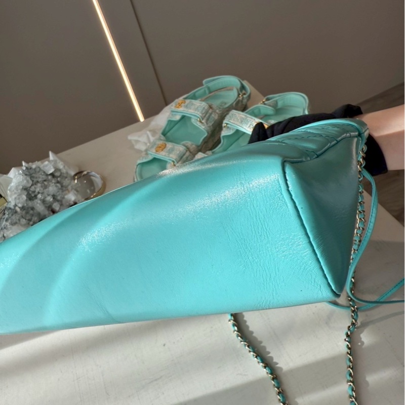 CHANEL 31 Mini 蒂芬妮藍色 🩵防塵袋/全新🩵-7