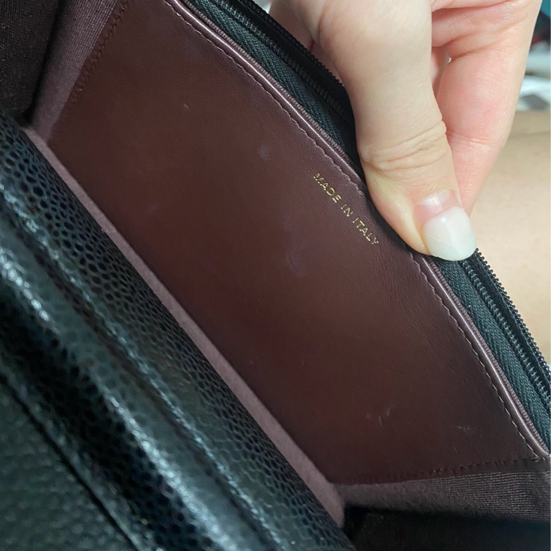 woc 經典款 Chanel 金 荔枝款-5