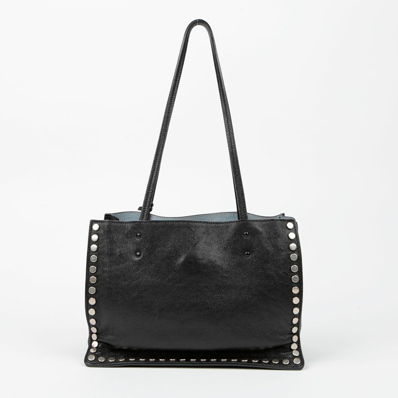PRADA 1BG121 禮儀鉚釘肩背包-4