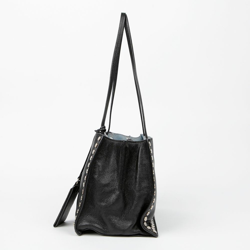 PRADA 1BG121 禮儀鉚釘肩背包-5