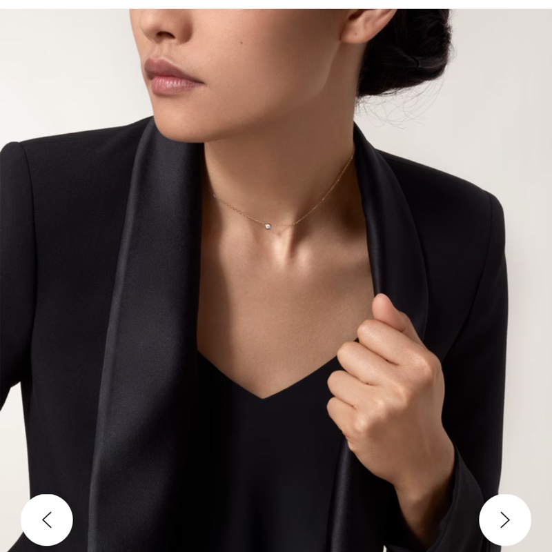 CARTIER D'AMOUR吊墜 圓形明亮式切割鑽石 小型款-4