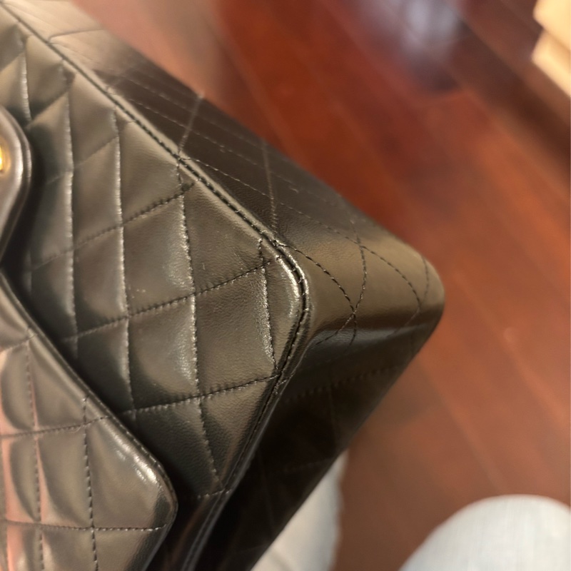 🌷🌷🌷香奈兒經典黑金classicflap25-6