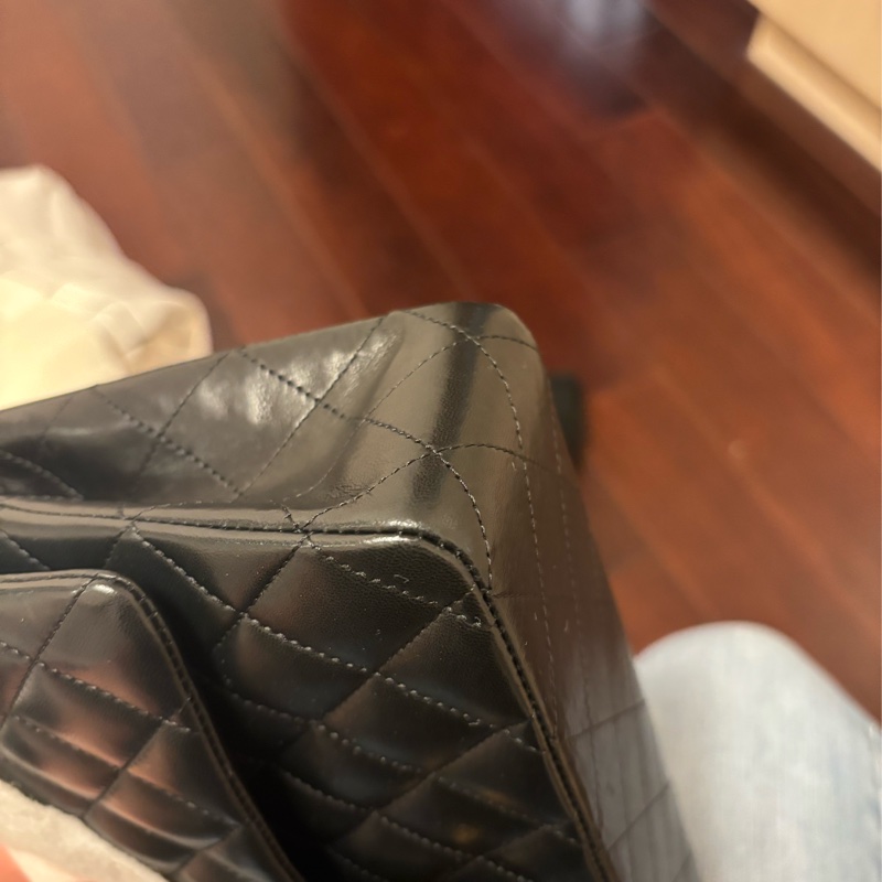 🌷🌷🌷香奈兒經典黑金classicflap25-7