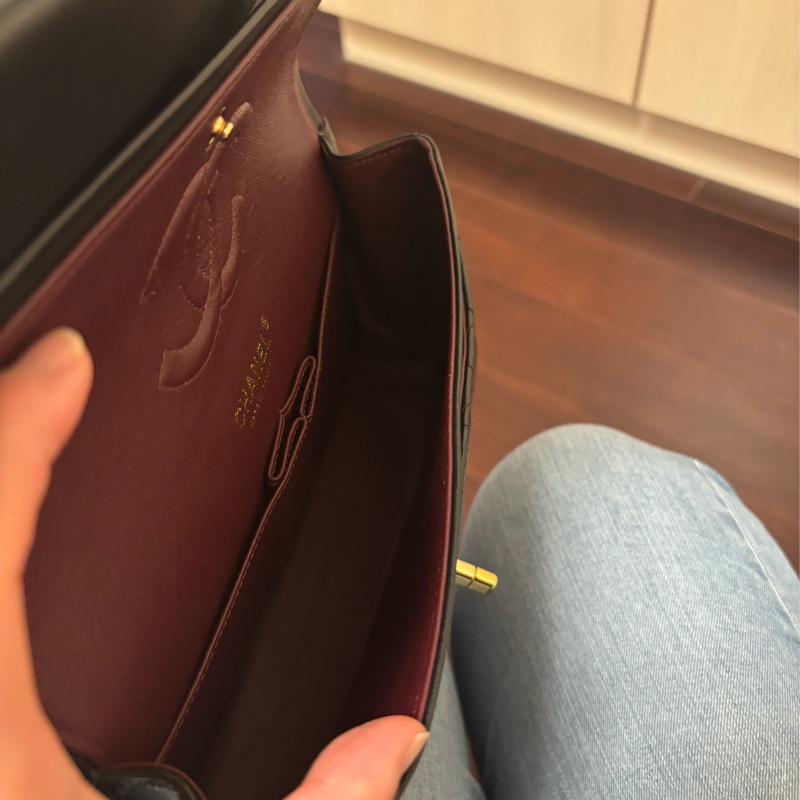 🌷🌷🌷香奈兒經典黑金classicflap25-9