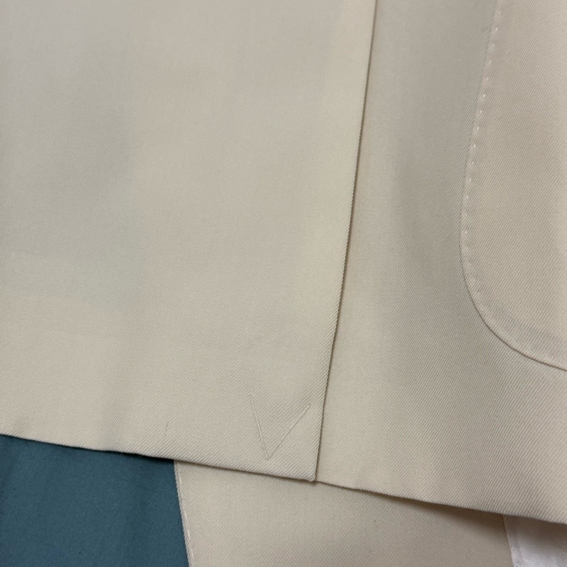Louis Vuitton ecru double breasted blazer jacket 46 西裝外套-4