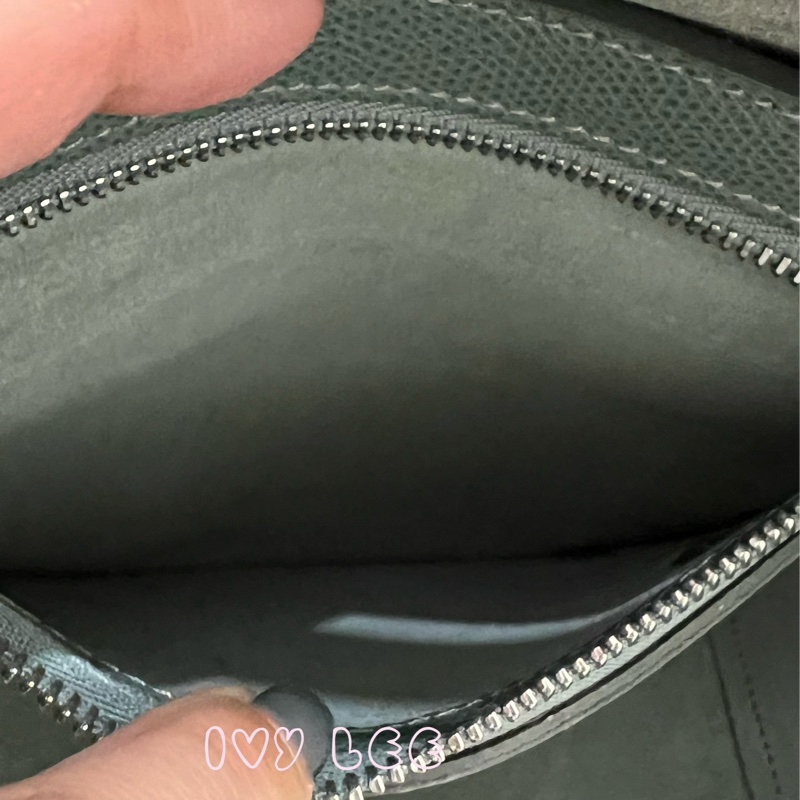 Celine 2-Way Vertical Cabas 托特包 斜背包 直立式 手提 綠色 正品 二手精品-7