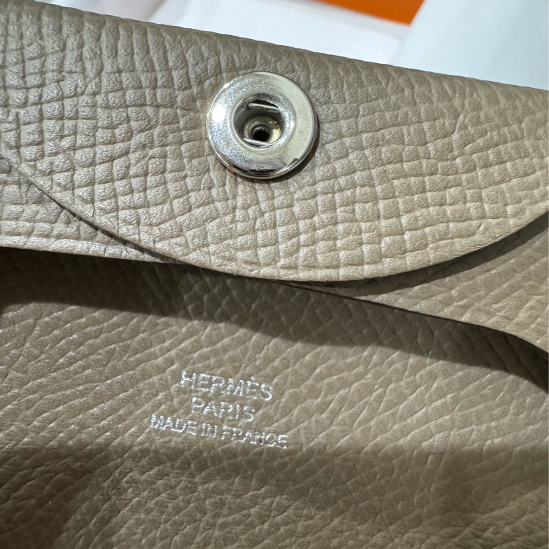 Hermes Bastia大象灰零錢包 👛 全新B刻 2024購證 可送禮-7