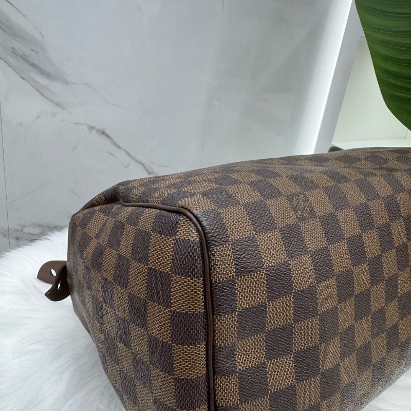 Louis Vuitton speedy30棋盤格 手提包-11
