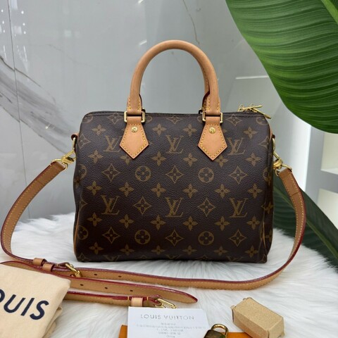 Louis Vuitton speedy25 手提包肩背包 晶片款