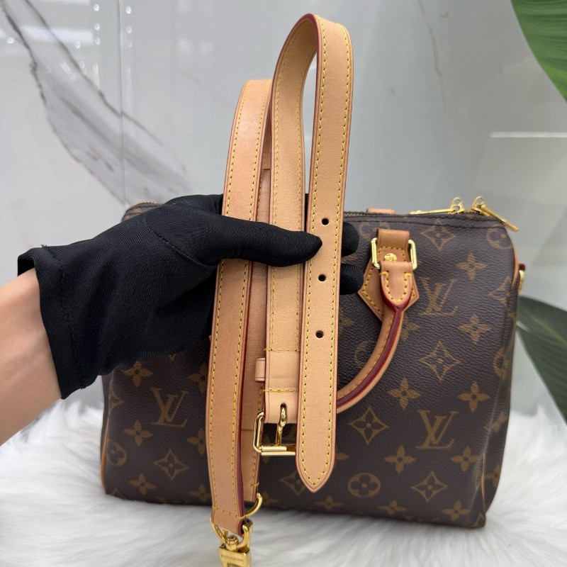 Louis Vuitton speedy25 手提包肩背包 晶片款-8