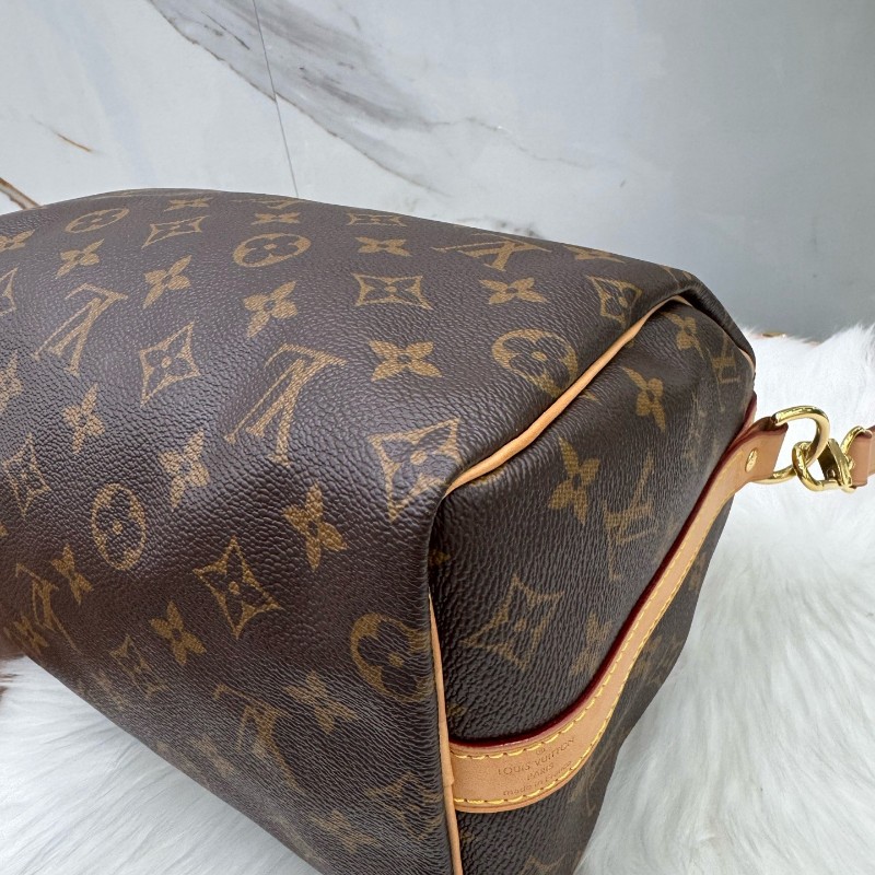 Louis Vuitton speedy25 手提包肩背包 晶片款-12