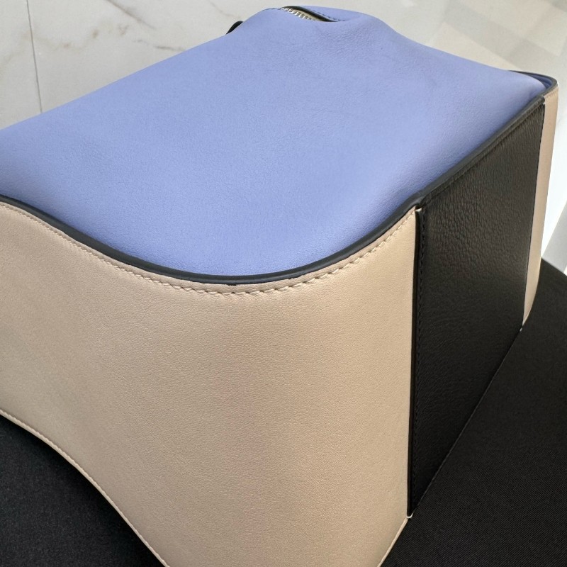 LOEWE/羅意威 hammock小號拼色吊床手提包 肩背包-10