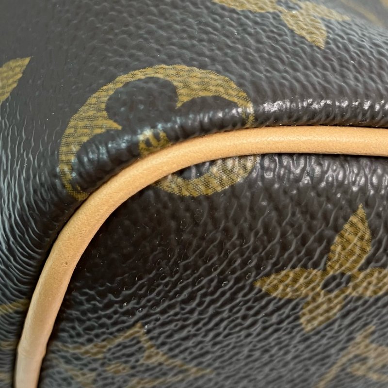 △ Louis Vuitton 路易威登 Brown Coated Canvas Monogram Nano Speedy 2 Way Bag M81085 啡色塗層帆布經典老花兩用袋 - 257020830-7