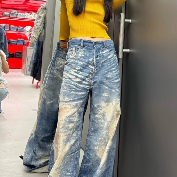 Diesel  女款 牛仔褲28碼-3