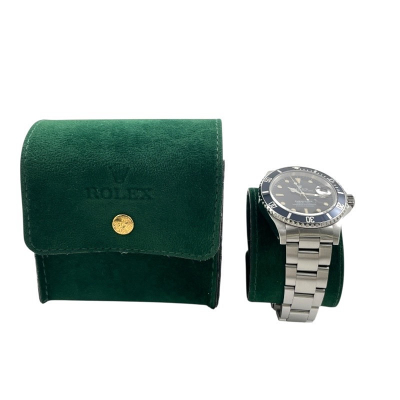 ROLEX 勞力士潛航者型 16610 男用不鏽鋼自動腕錶,黑色,配備氚氣機芯,N 序號-8