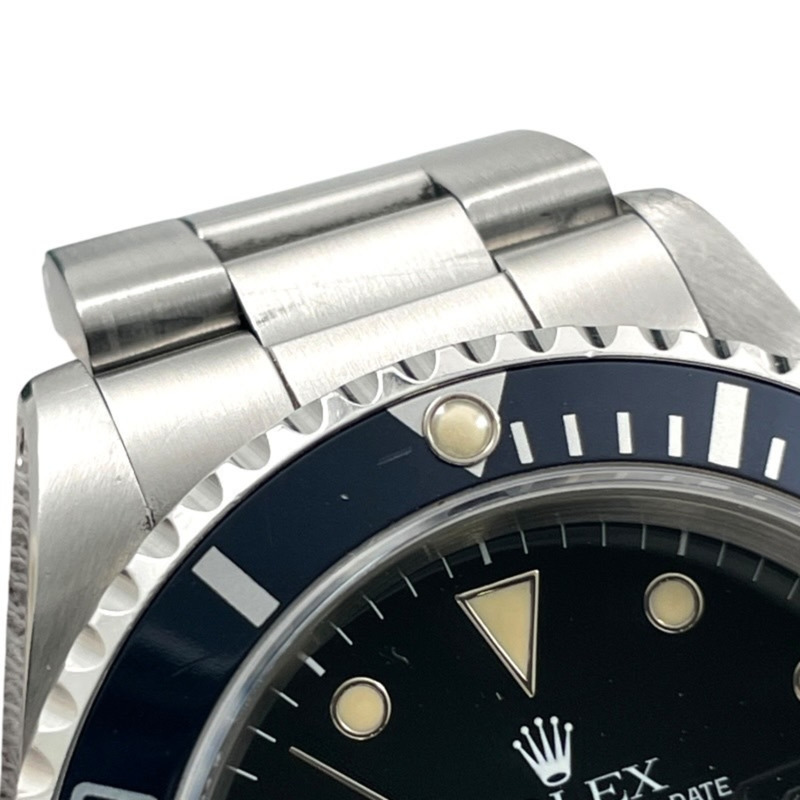 ROLEX 勞力士潛航者型 16610 男用不鏽鋼自動腕錶,黑色,配備氚氣機芯,N 序號-10