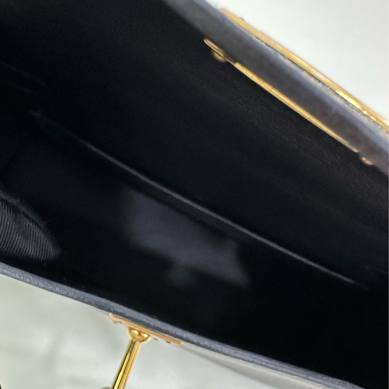 Hermès愛馬仕 mini kelly二代 黑金 epsom皮 Y刻-7