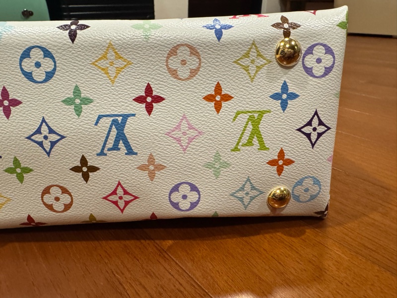 LV tm 村上隆聯名carryall 全新-8