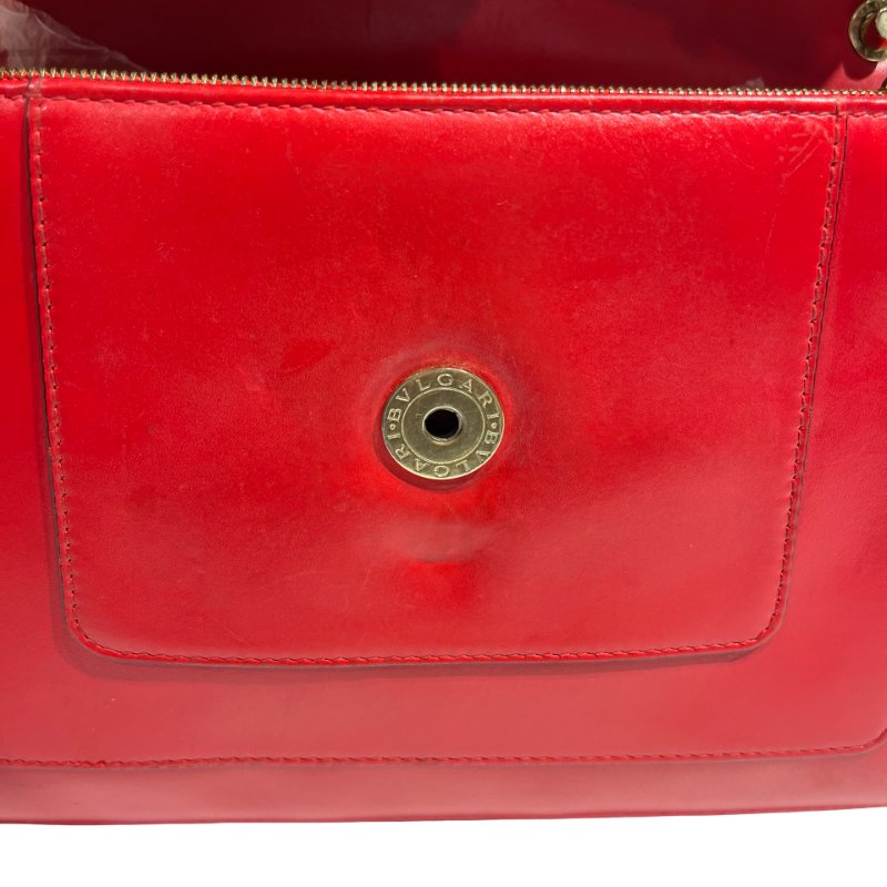 BVLGARI SERPENTI FOREVER RED CALFSKIN GHW-3