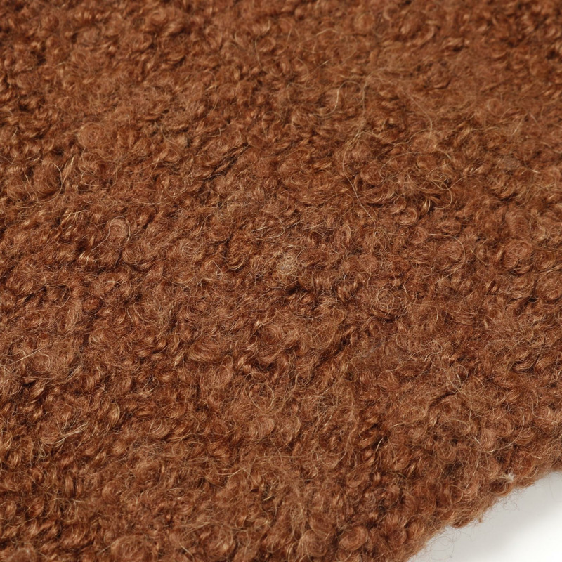 HERMES 針織毛衣 羊毛 羊絨 羊駝毛 灰色 棕色 二手 男款 M 碼-6