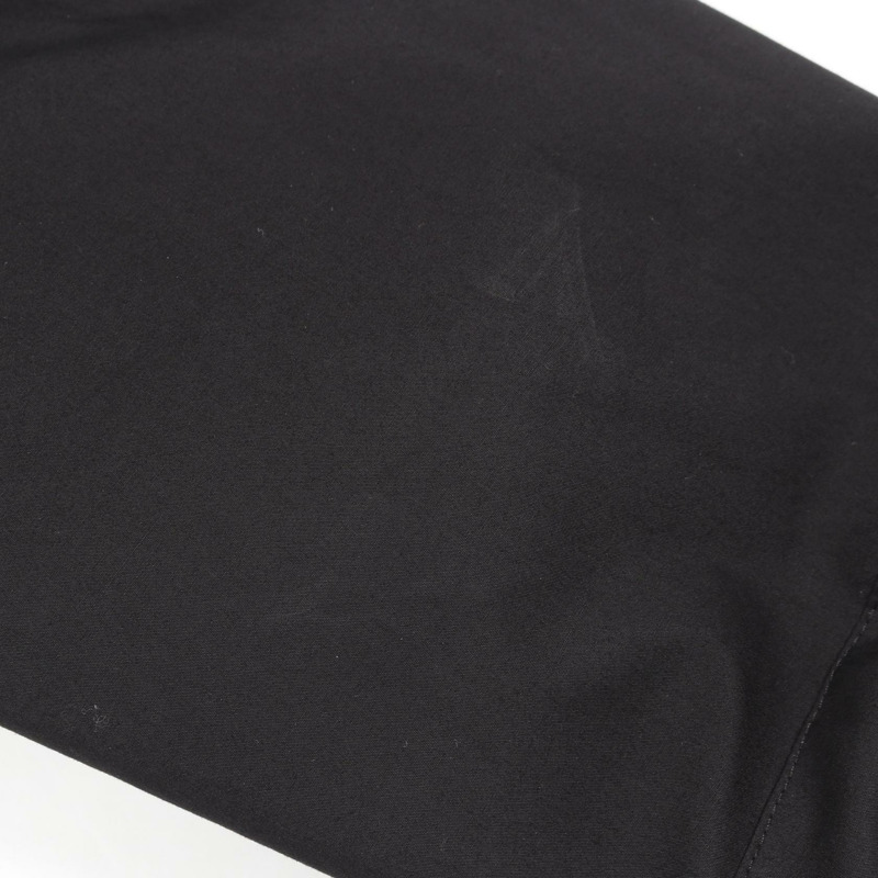 HERMES Pret Blouson 夾克 26-7113 皮革棉質黑色二手女款 34 碼-6