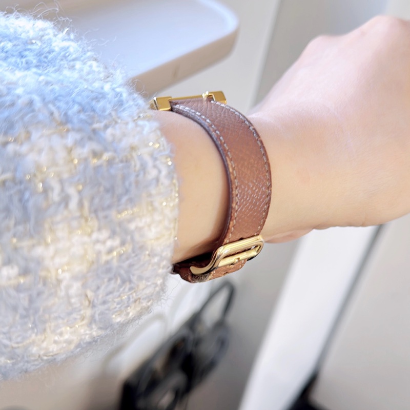 Hermes - Heure H 石英表-鍍金-20