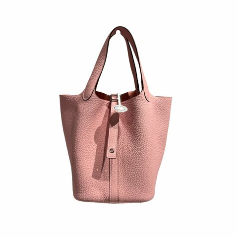 HERMES PICOTIN 18 SAKURA PINK PHW