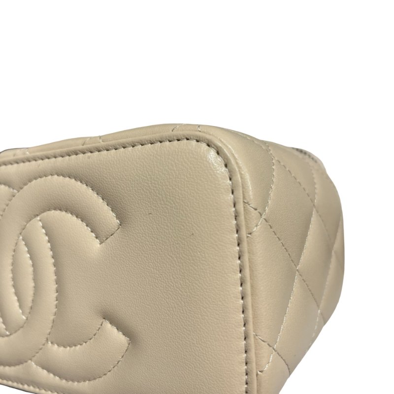 CHANEL BEIGE GHW VANITY WITH HANDLE-5