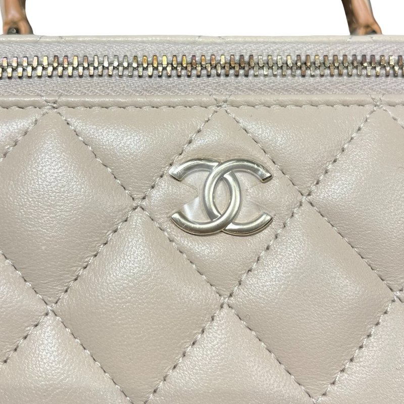 CHANEL BEIGE GHW VANITY WITH HANDLE-9