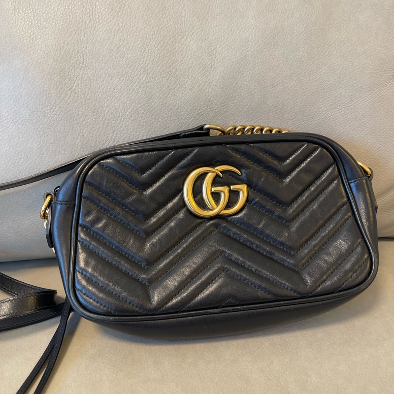 Gucci Marmont 馬夢系列 24cm 相機包-5