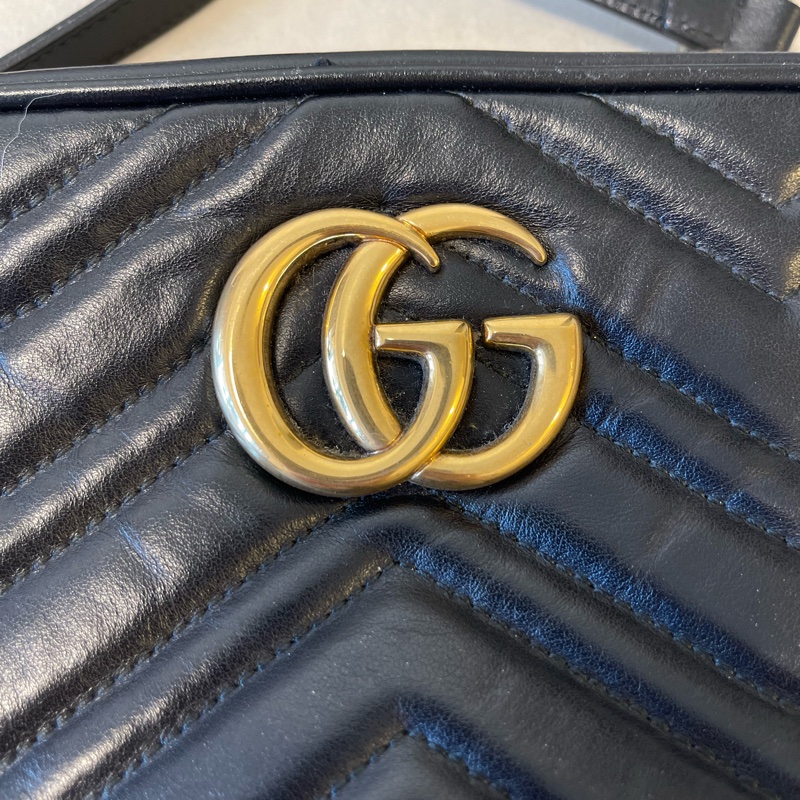 Gucci Marmont 馬夢系列 24cm 相機包-18