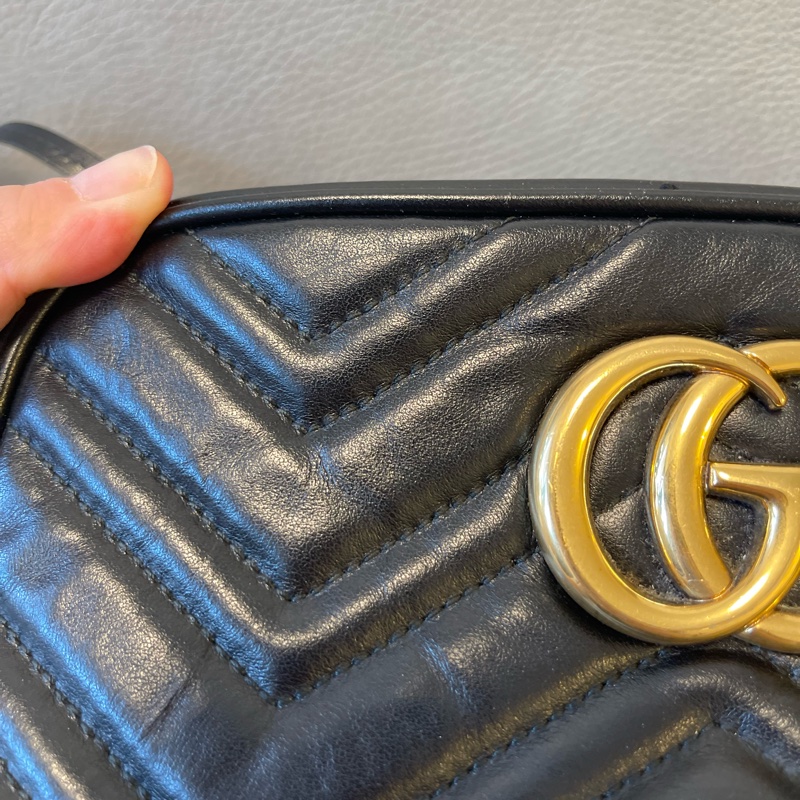 Gucci Marmont 馬夢系列 24cm 相機包-25