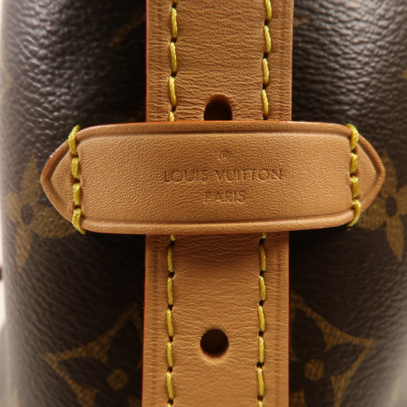 LOUIS VUITTON Monogram Carry All MM金扣肩背袋-10