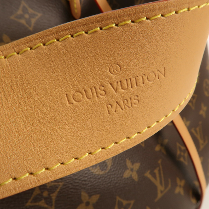 LOUIS VUITTON Monogram Carry All MM金扣肩背袋-11