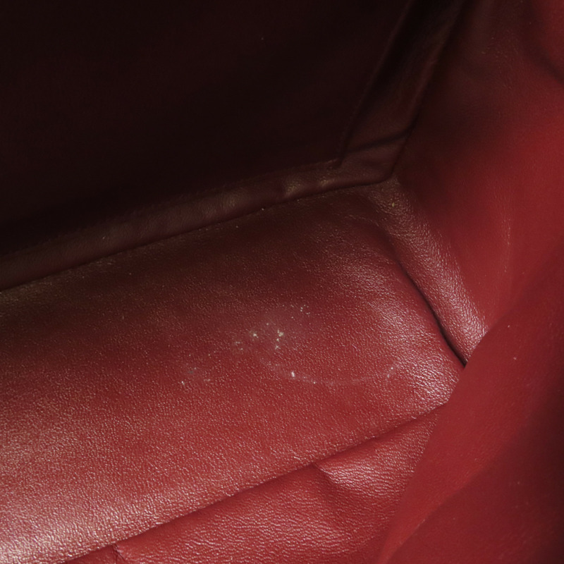 CHANEL 漆皮皮革Maxi Classic銀扣鏈帶肩背袋-17