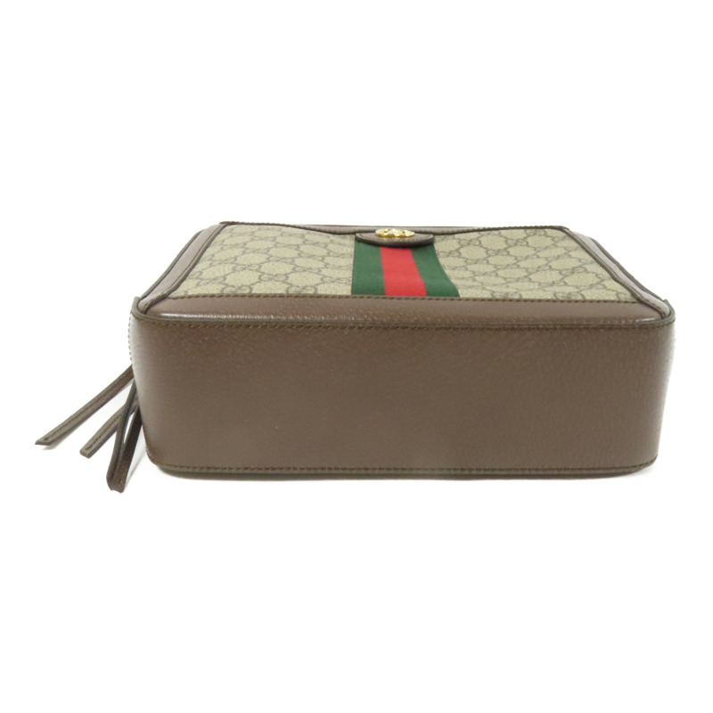 GUCCI 塗層帆布GG Ophidia金扣手挽肩背兩用袋-3