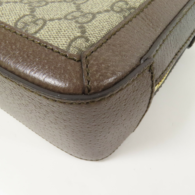 GUCCI 塗層帆布GG Ophidia金扣手挽肩背兩用袋-12