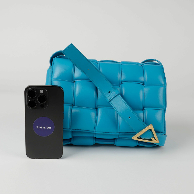 【包稅】BOTTEGA VENETA 帶襯墊的磁帶單肩斜挎包 591970-8