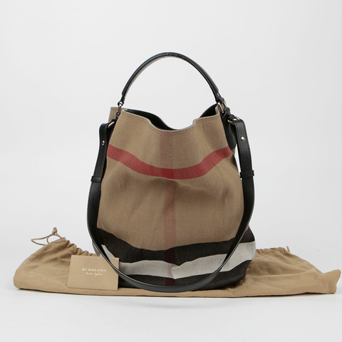 BURBERRY Ashby 中號 Hobo 手提單肩包 3945726