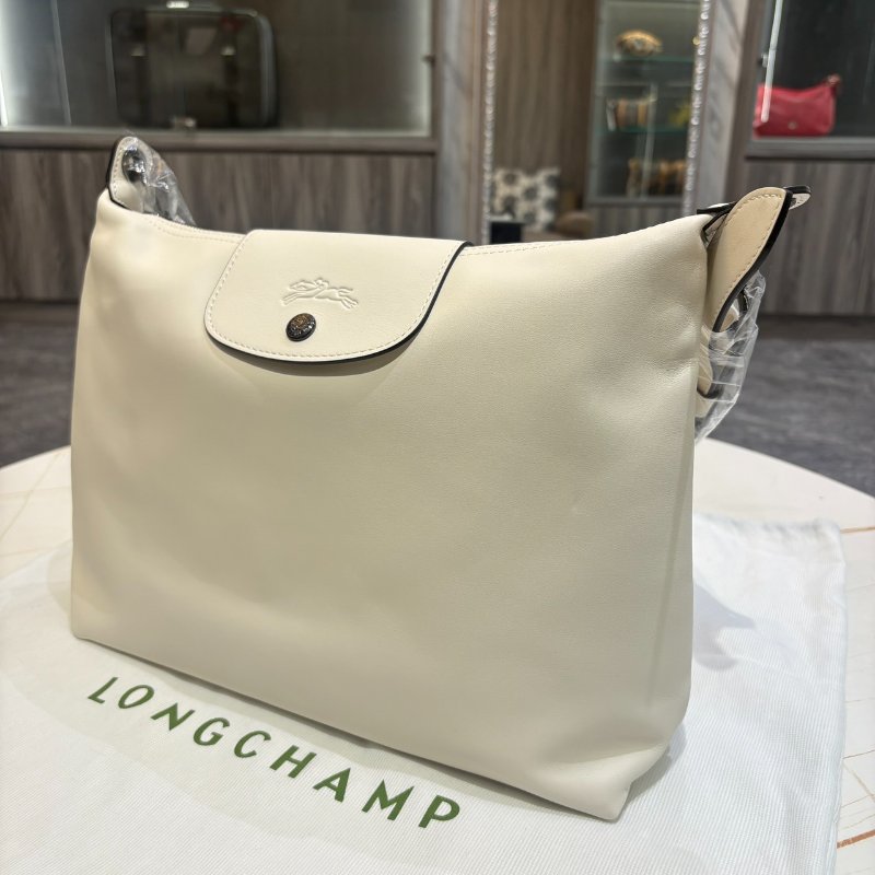 *SHIHNA名牌精品*Longchamp Le Pliage Xtra 半月形單肩包 M號-0