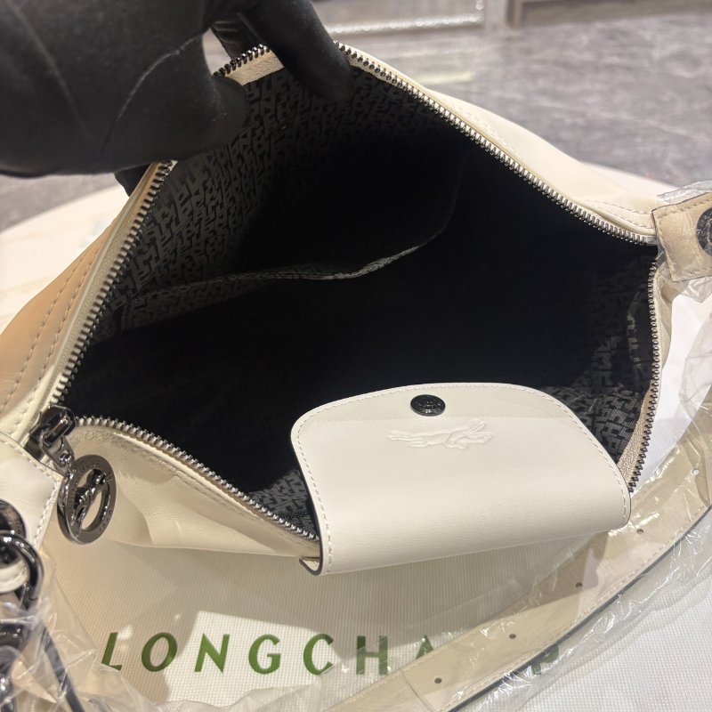 *SHIHNA名牌精品*Longchamp Le Pliage Xtra 半月形單肩包 M號-4