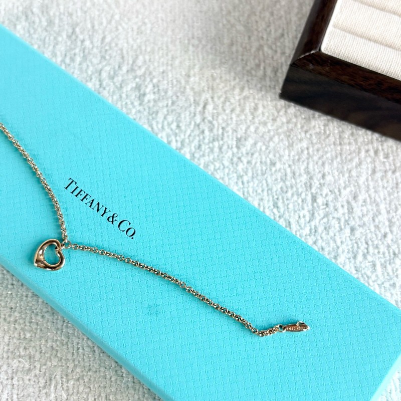 Tiffany 愛心手鍊 18K玫瑰金
鏈長18cm-4