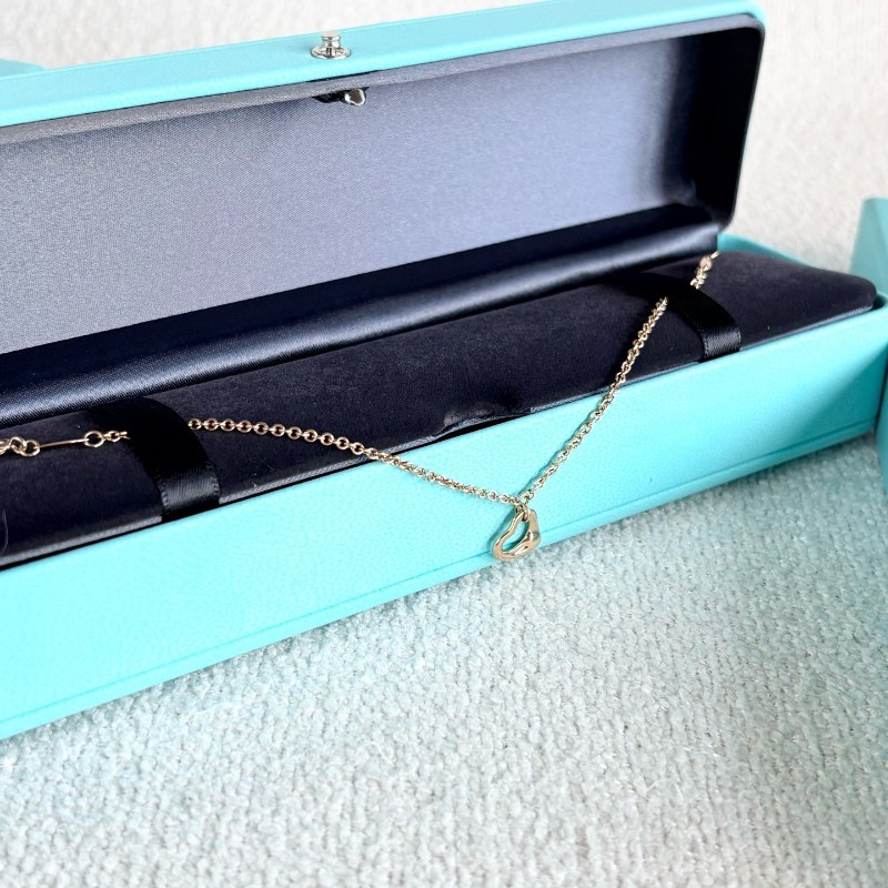 Tiffany 愛心手鍊 18K玫瑰金
鏈長18cm-5