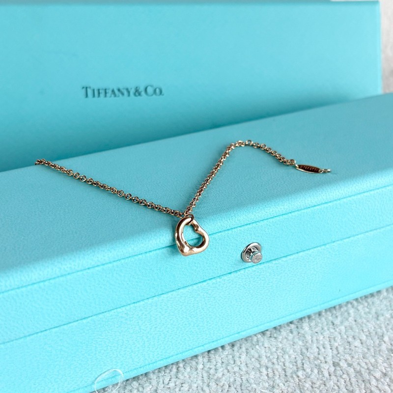 Tiffany 愛心手鍊 18K玫瑰金
鏈長18cm-6