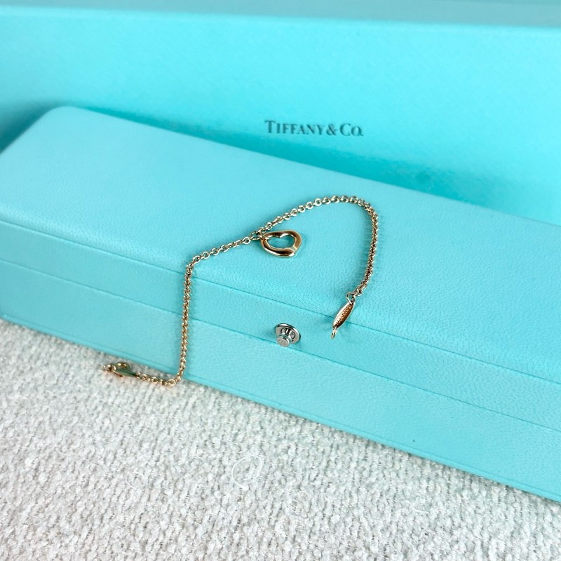 Tiffany 愛心手鍊 18K玫瑰金
鏈長18cm-7