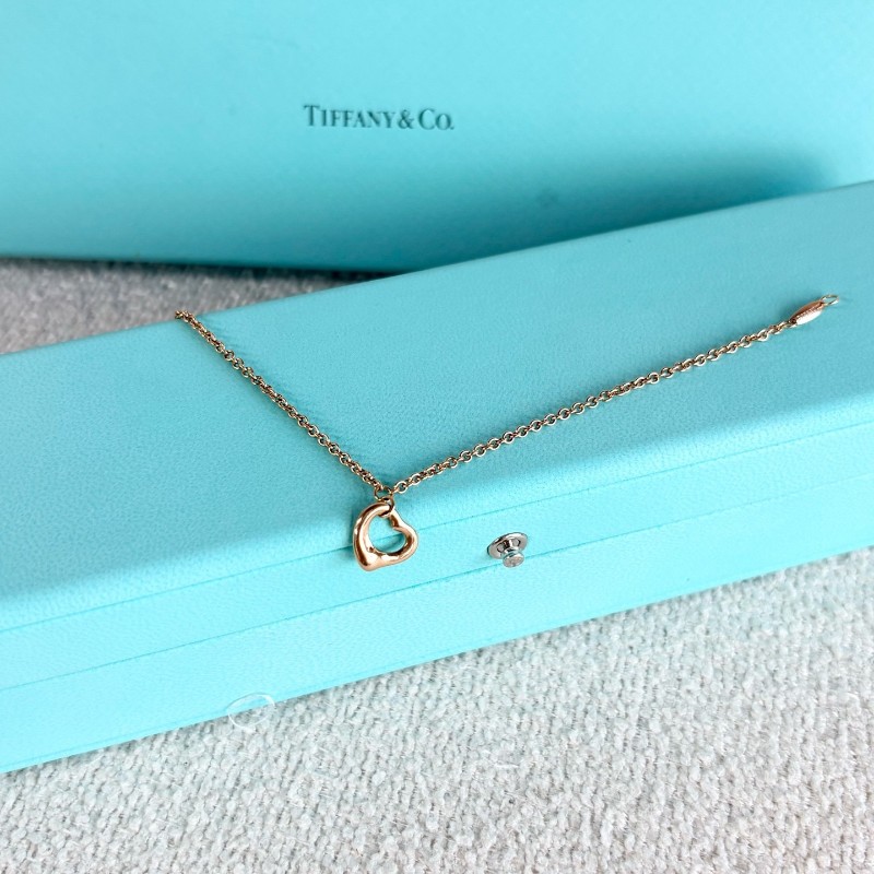Tiffany 愛心手鍊 18K玫瑰金
鏈長18cm-8