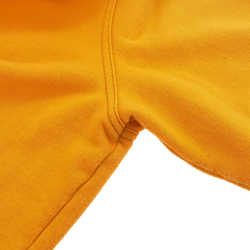 HERMES 連帽外套 拉鍊 棉質 橘色 二手 女款 S 碼-6