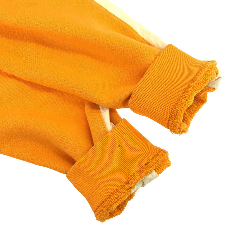 HERMES 連帽外套 拉鍊 棉質 橘色 二手 女款 S 碼-9