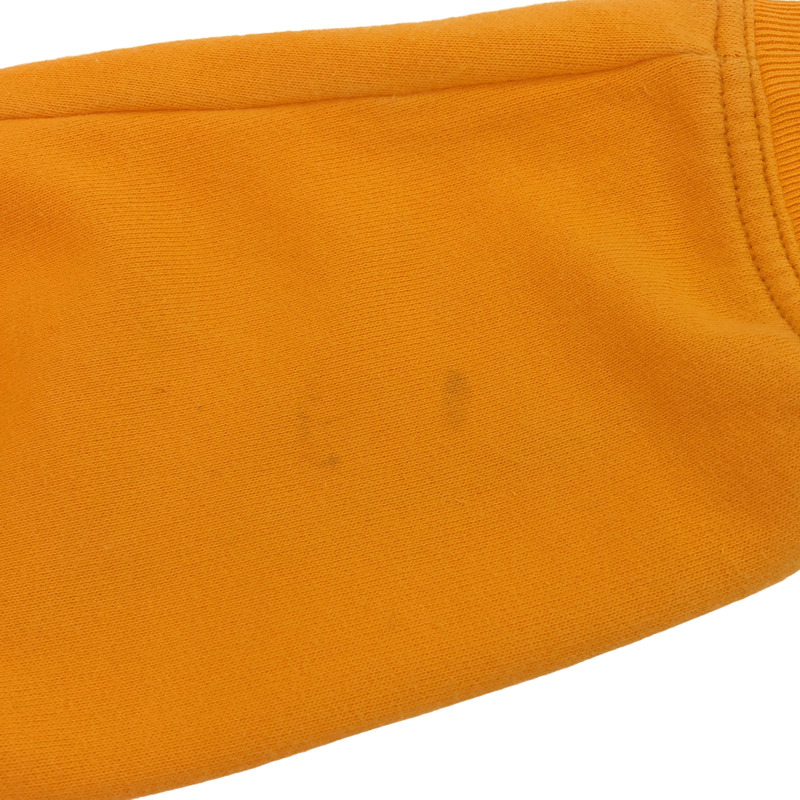 HERMES 連帽外套 拉鍊 棉質 橘色 二手 女款 S 碼-11