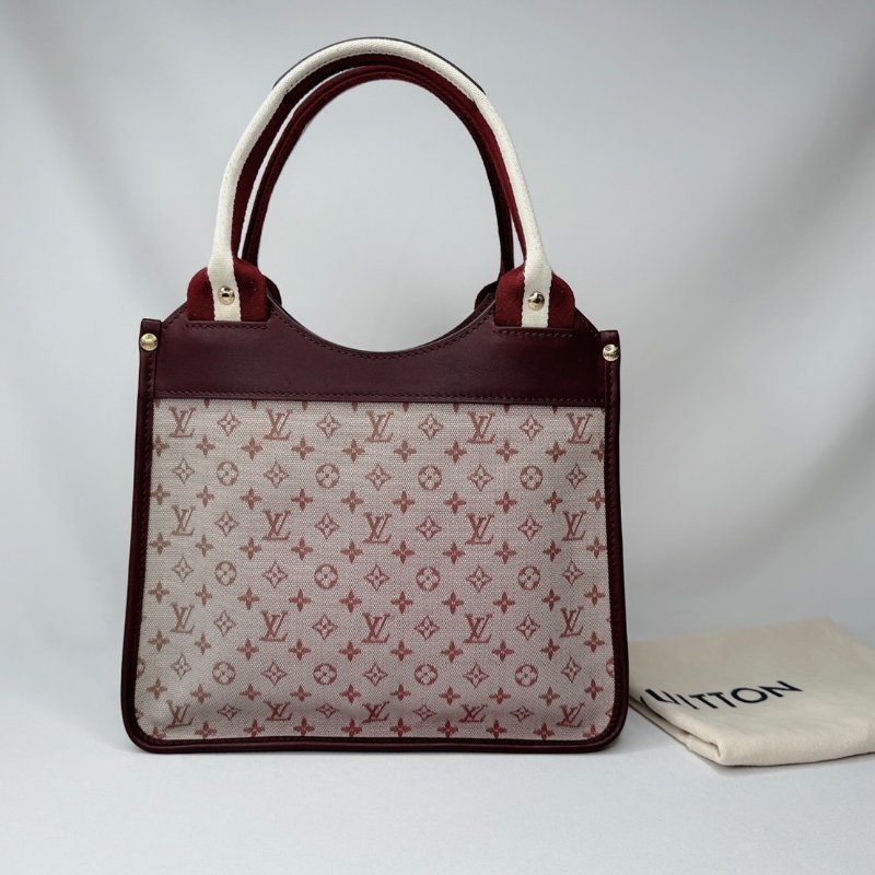 LV Catherine單寧手提托特包-1
